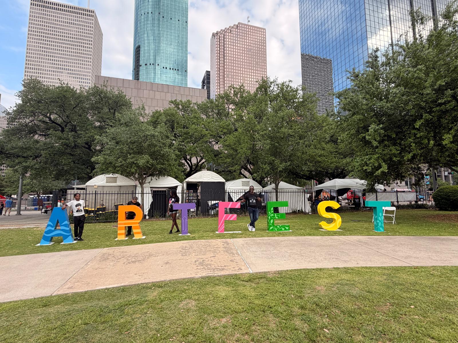 Bayou City Art Festival Volunteering Experience 2026