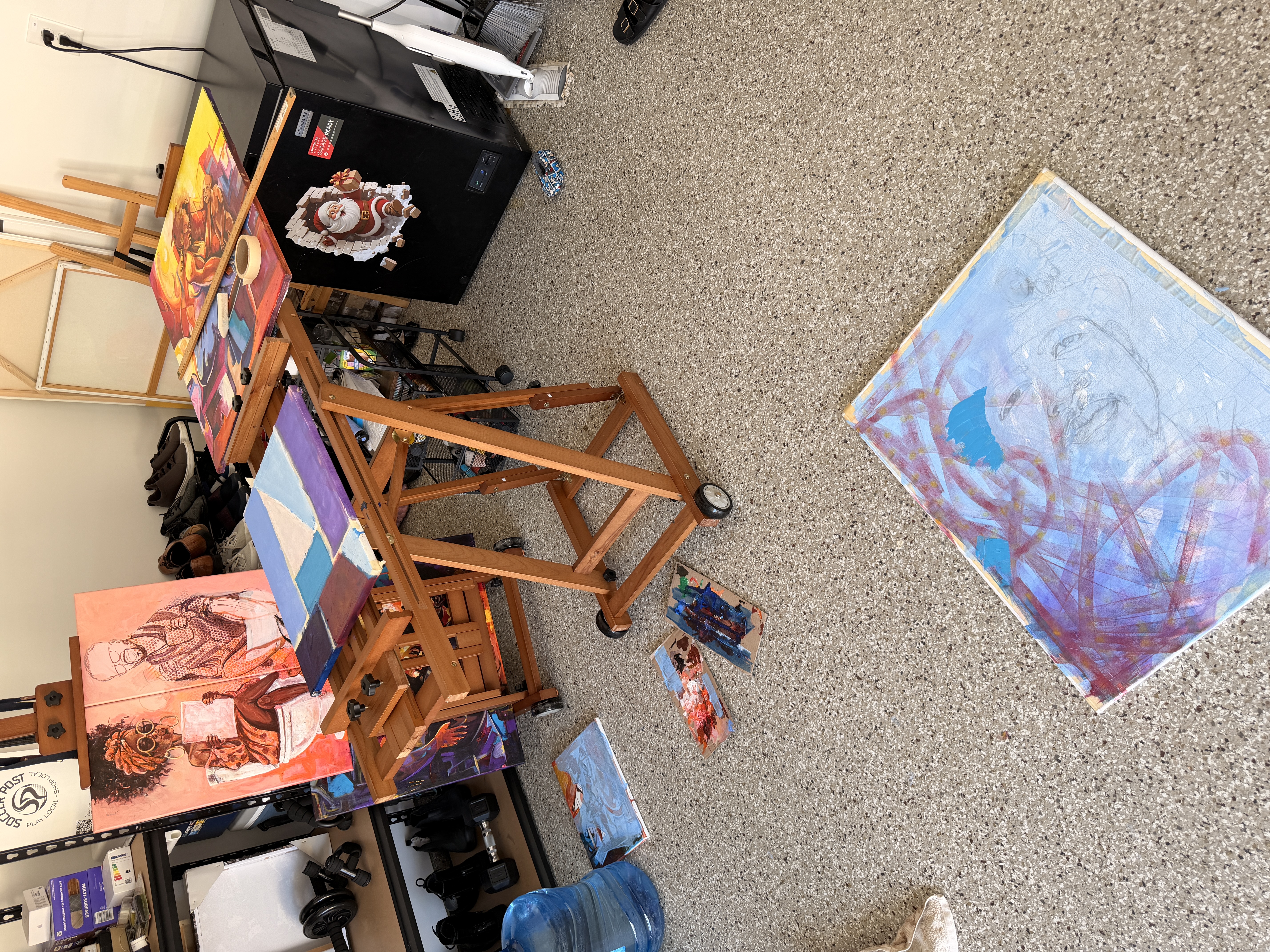 Setting up